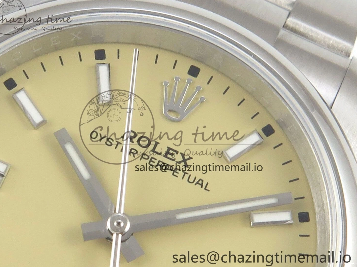 2025 904L Pistachio 36mm Edition KRF Best Beige Perpetual Oyster 126000 A2824 Dial Steel 1:1 0524